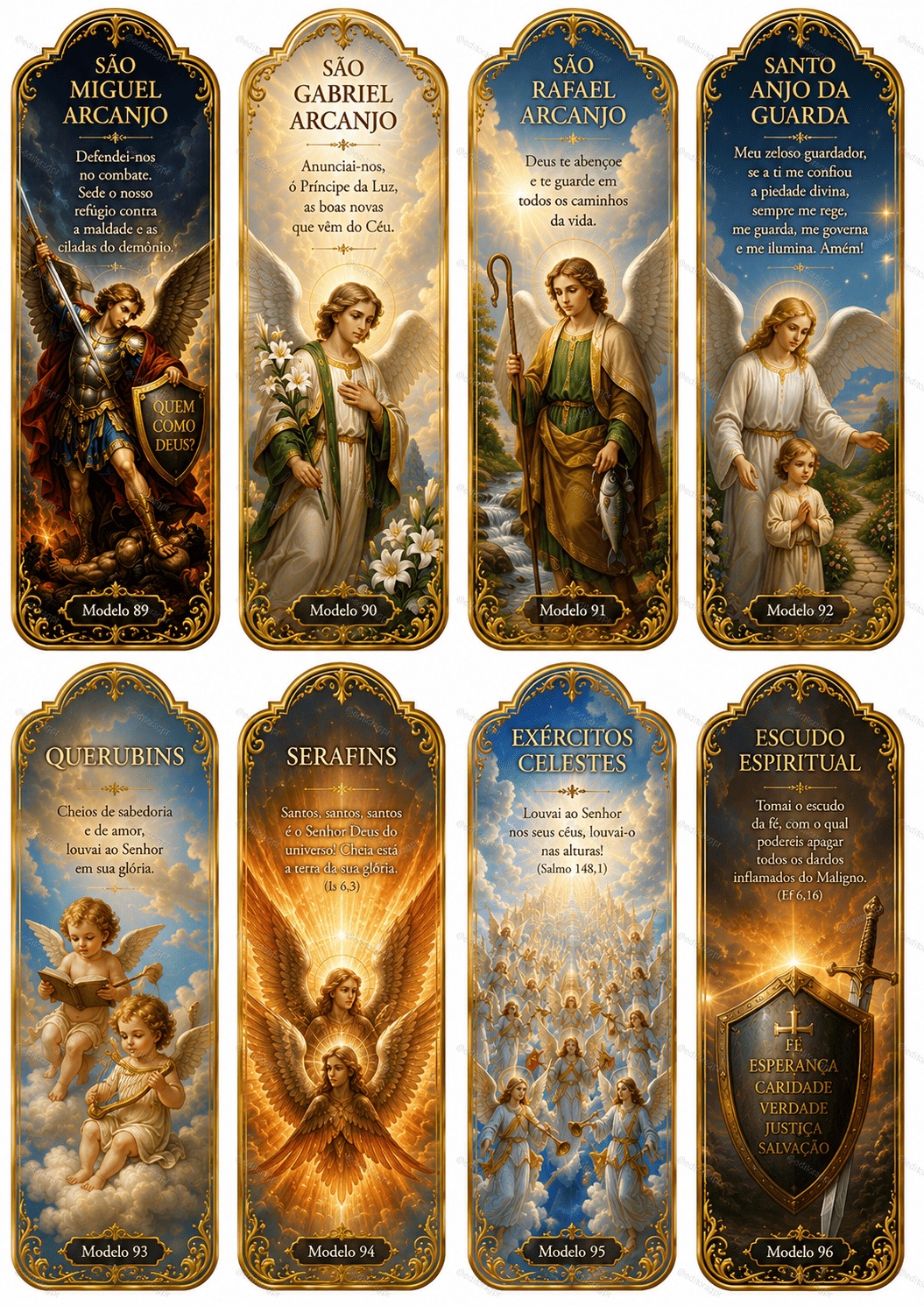 Marcadores católicos da categoria Anjos e Arcanjos